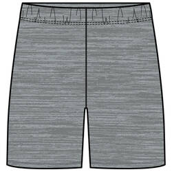 Kids' Cotton Shorts Basic - Grey