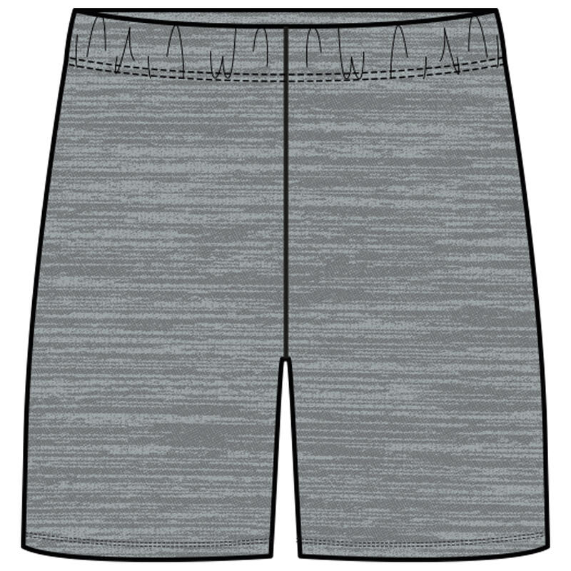 Pantaloncini bambino ginnastica 100 cotone 100% grigi
