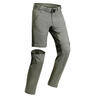 Men's Convertible Walking Trousers - Khaki Grey