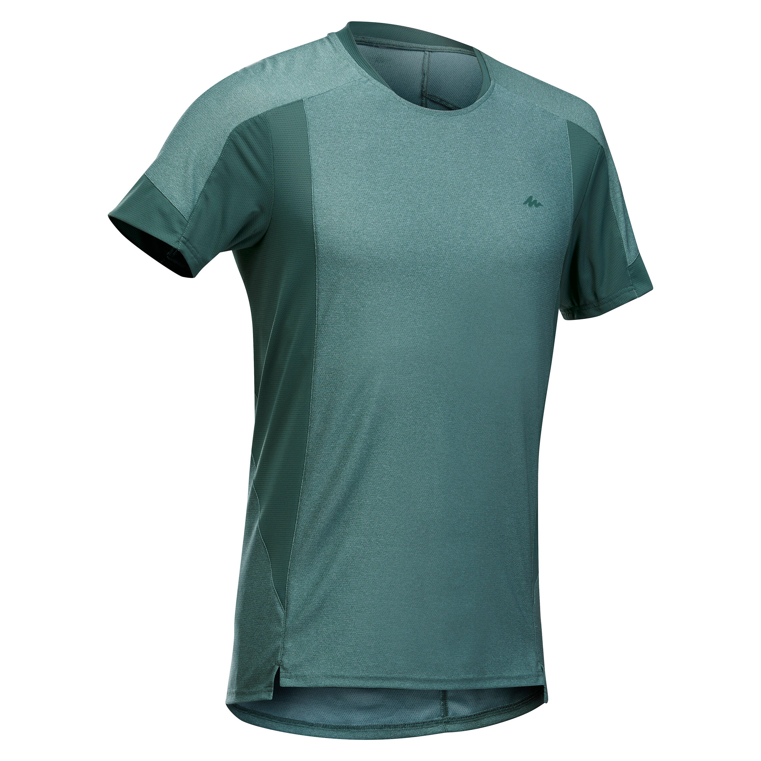 Camiseta de manga corta de senderismo montaña - MH500 - Hombre - Decathlon