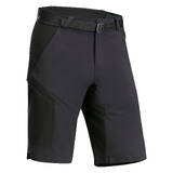 Men Dry Fit Shorts with Belt Black - MH100