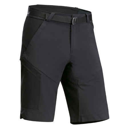 Pantalón corto de montaña y trekking transpirable Hombre Quechua MH500