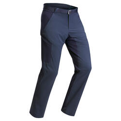 MEN FASHION Trousers Straight discount 65% Navy Blue XL Quechua slacks 