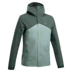 Men's waterproof mountain hiking jacket - MH150