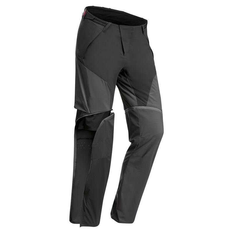 Pantalón desmontable montaña y trekking Hombre Quechua MH950