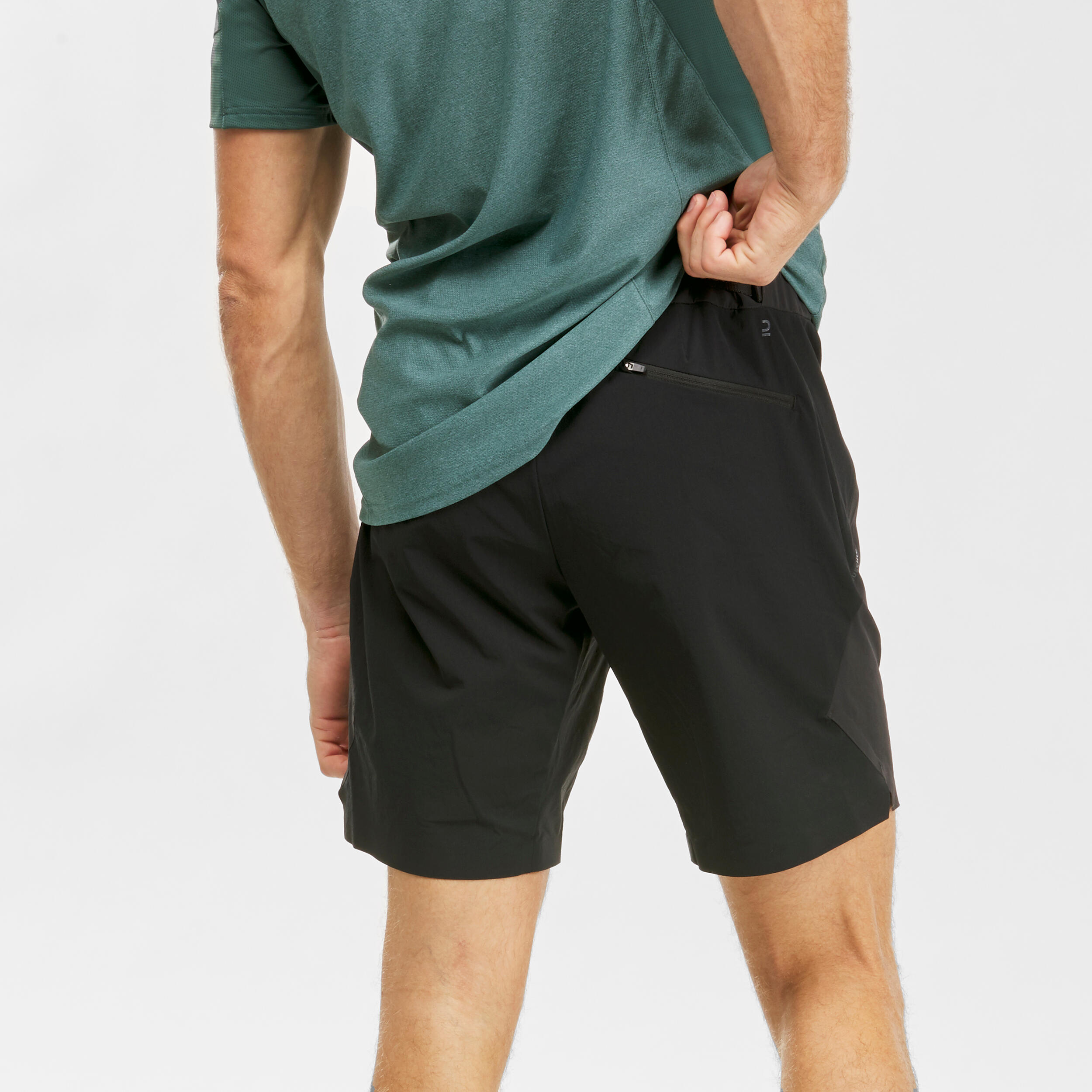 Men’s Hiking Shorts - MH 500 Black - QUECHUA