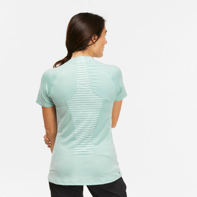 Women's Mountain Walking Short-Sleeved T-Shirt MH500