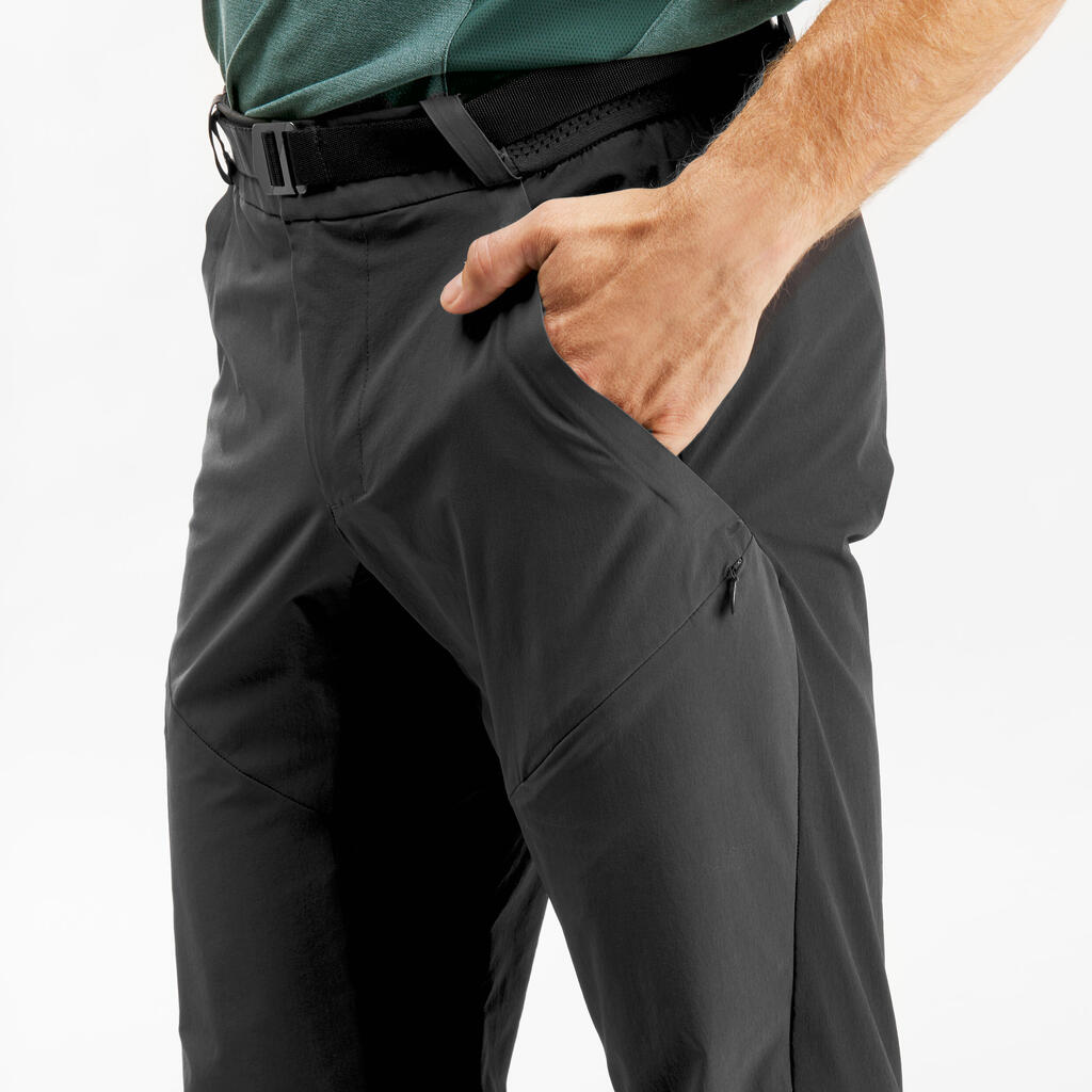 Pantalon de randonnée homme, MH500 bleu