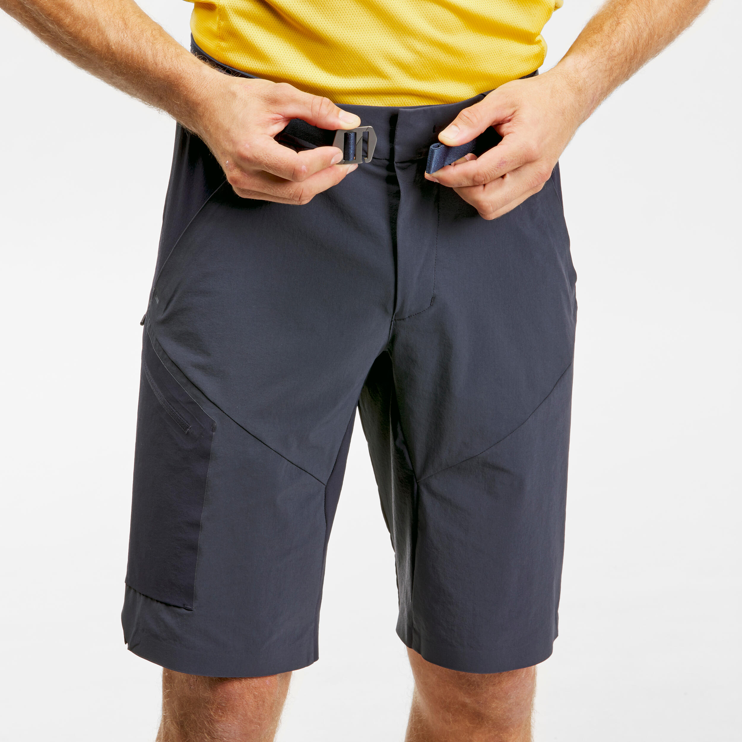 Men’s Hiking Shorts - MH 500 Blue - QUECHUA