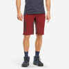 Wandershorts Herren lang - MH500 rot