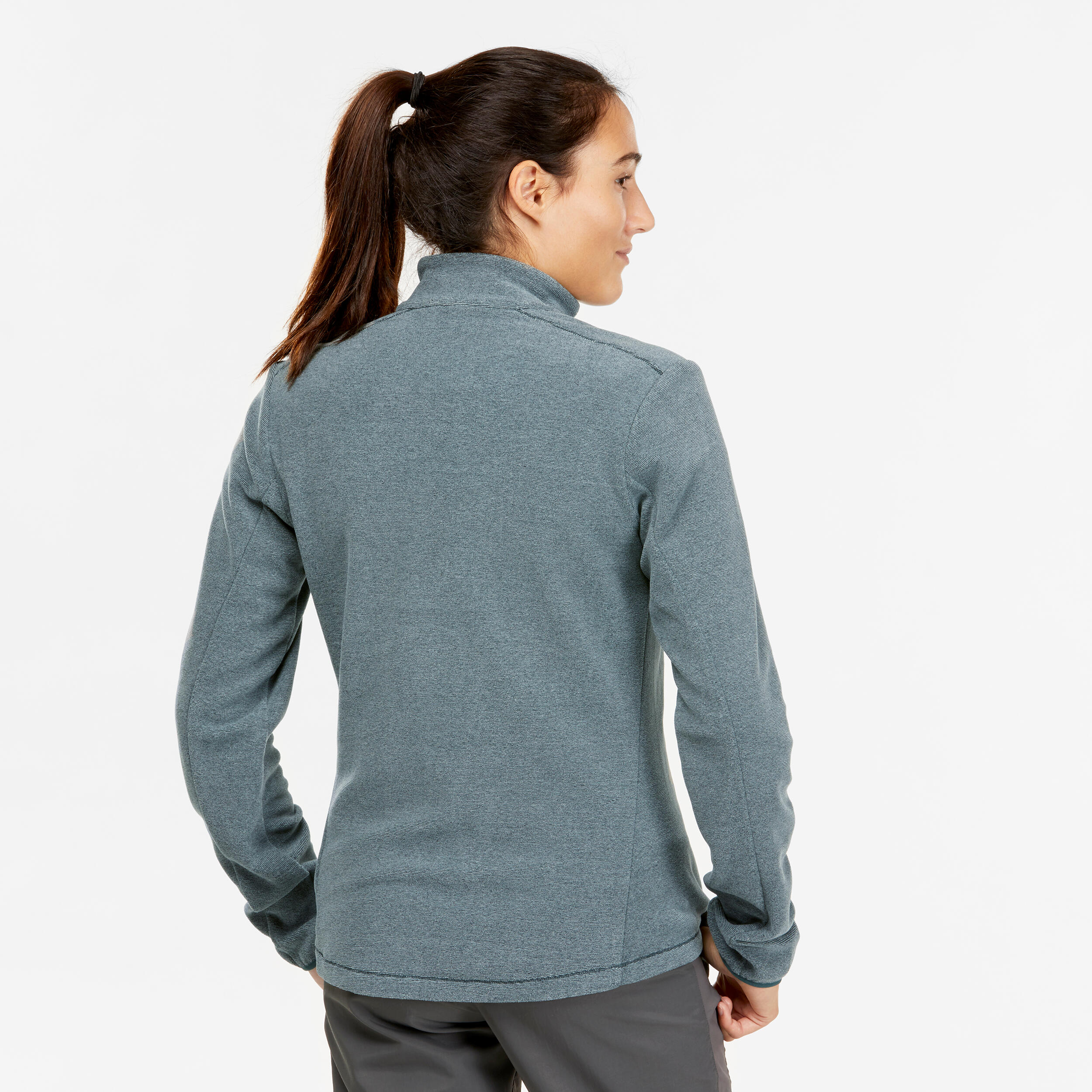 Women’s Mountain Walking Fleece - MH100 3/7