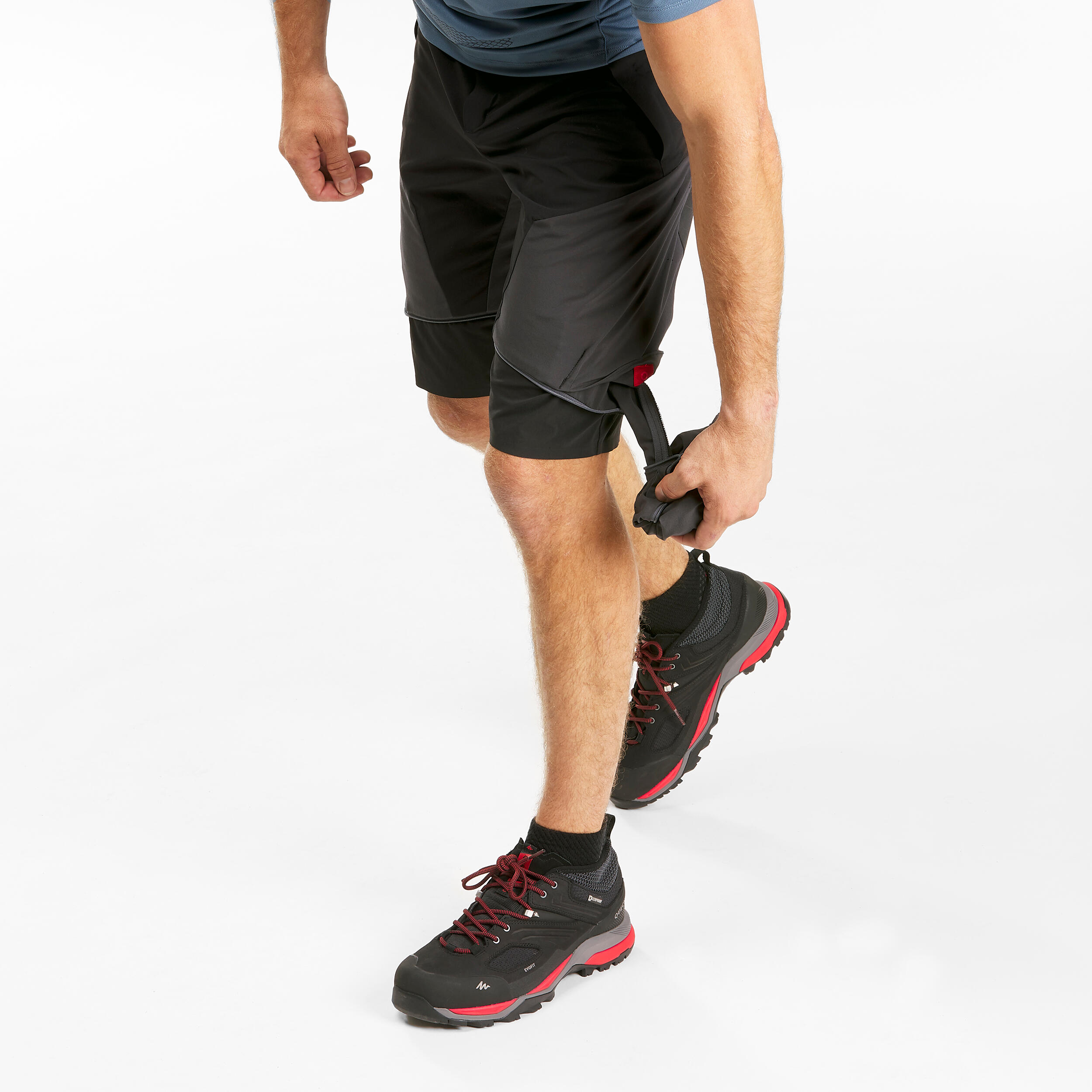 Modular Walking Trousers - Grey - Decathlon