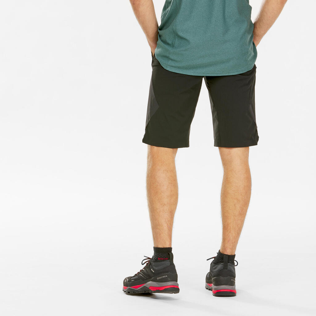 Men's long hiking shorts - MH500