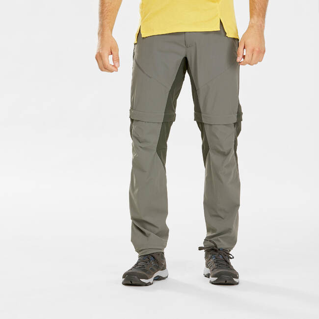 Men's Hiking Zip-Off Trousers MH550