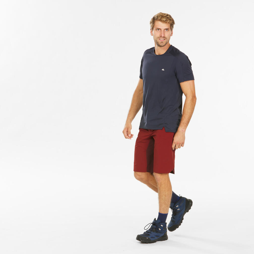 Wandershorts Herren lang - MH500 braun 