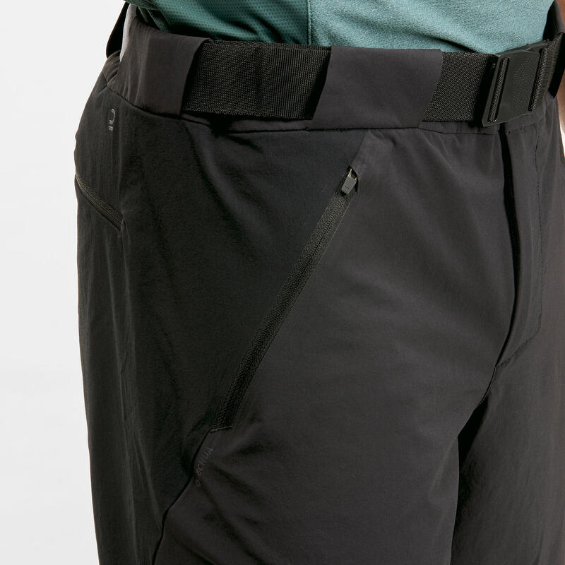 Pantalon scurt drumeție MH500 Negru Bărbați