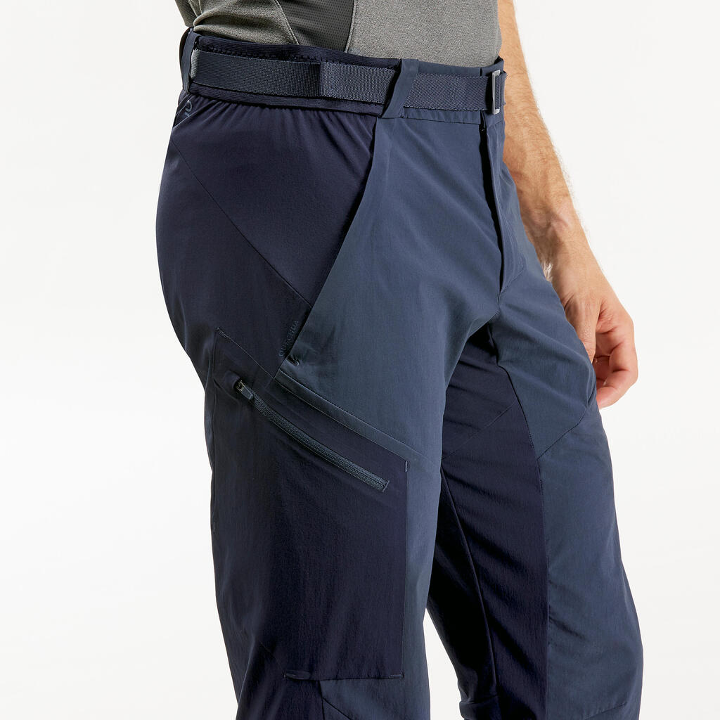 Moške pohodniške hlače MH500 