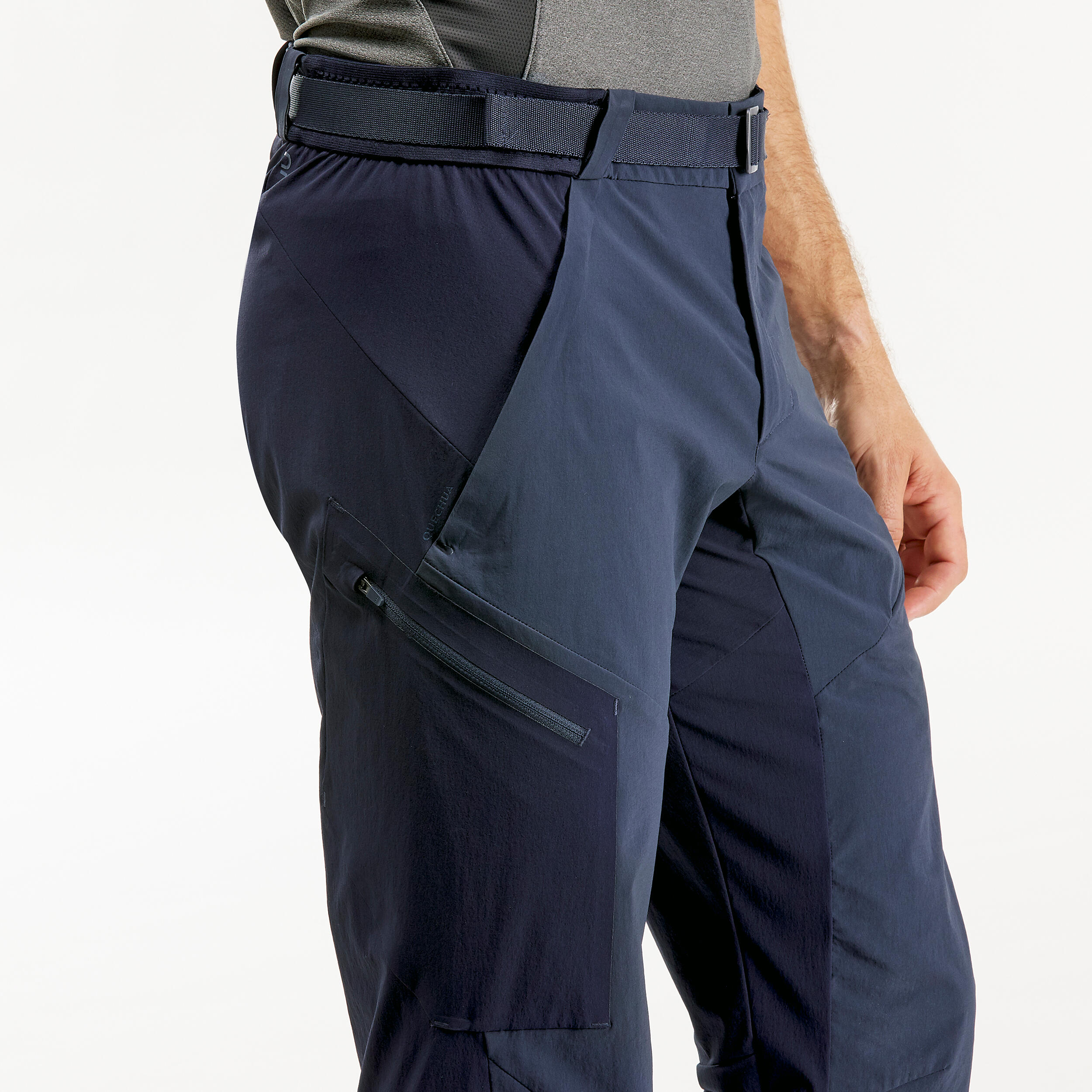Buy Womens Regular Fit Hiking Pants Grey NH500 Online  Decathlon