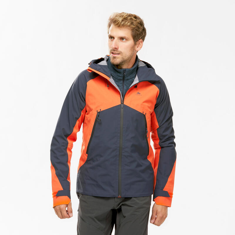 Men's Hiking Lightweight Waterproof Jacket MH500 - Decathlon