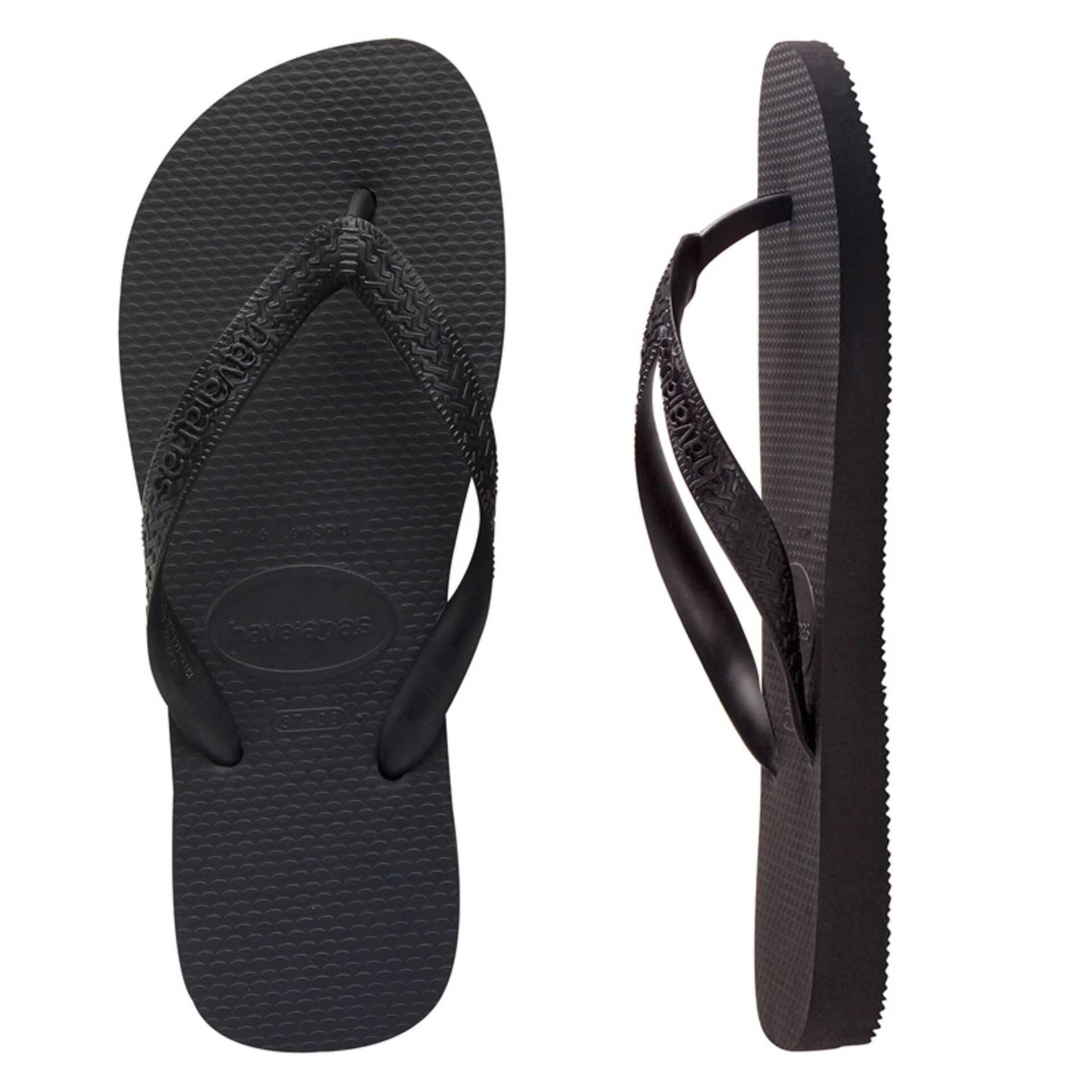 Havaianas Top Black Thongs