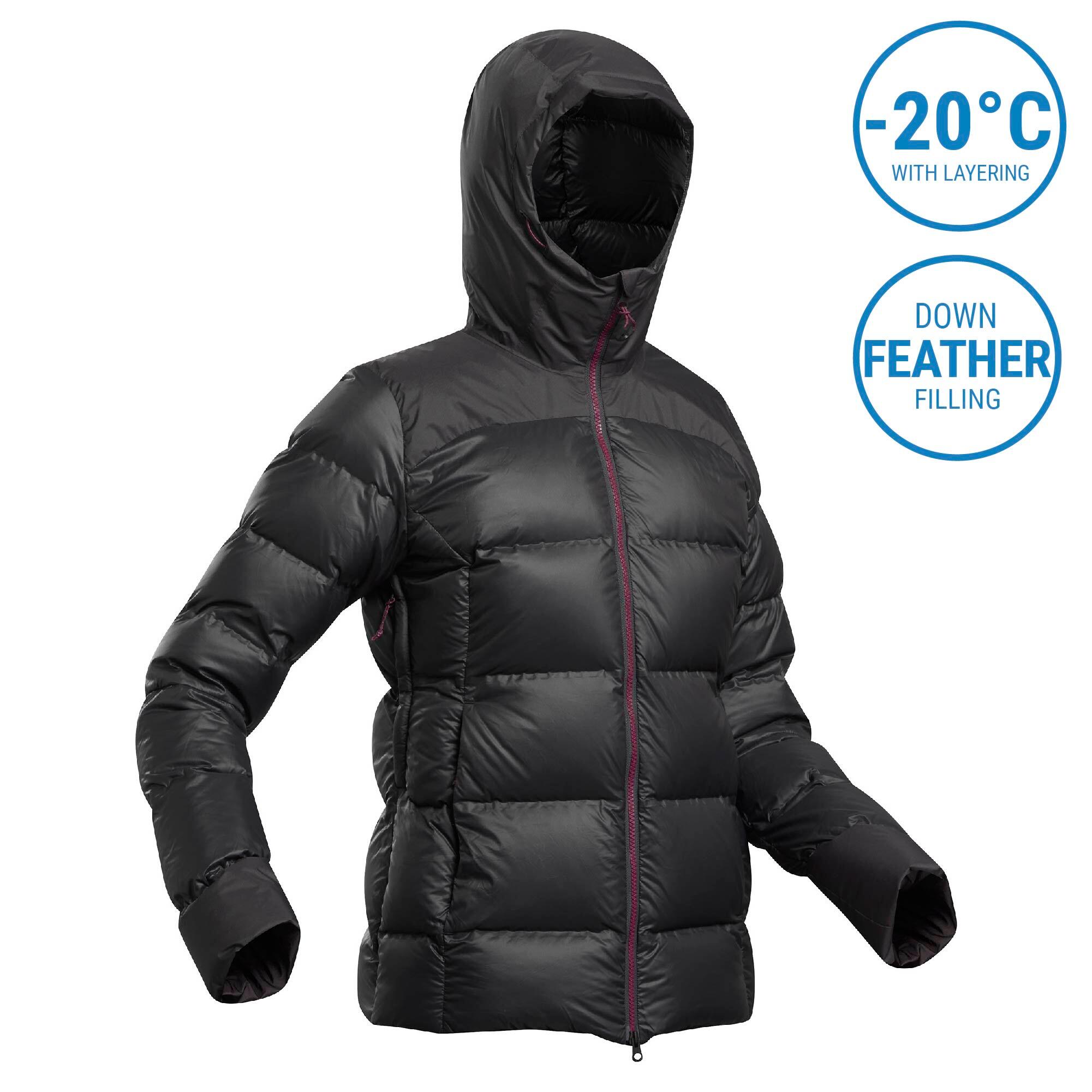 

Women' Mountain Trekking Down Jacket TREK 900 - Black -  By FORCLAZ | Decathlon