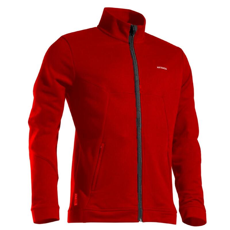 Thermal Tennis Jacket TJA500 - Navy/Red