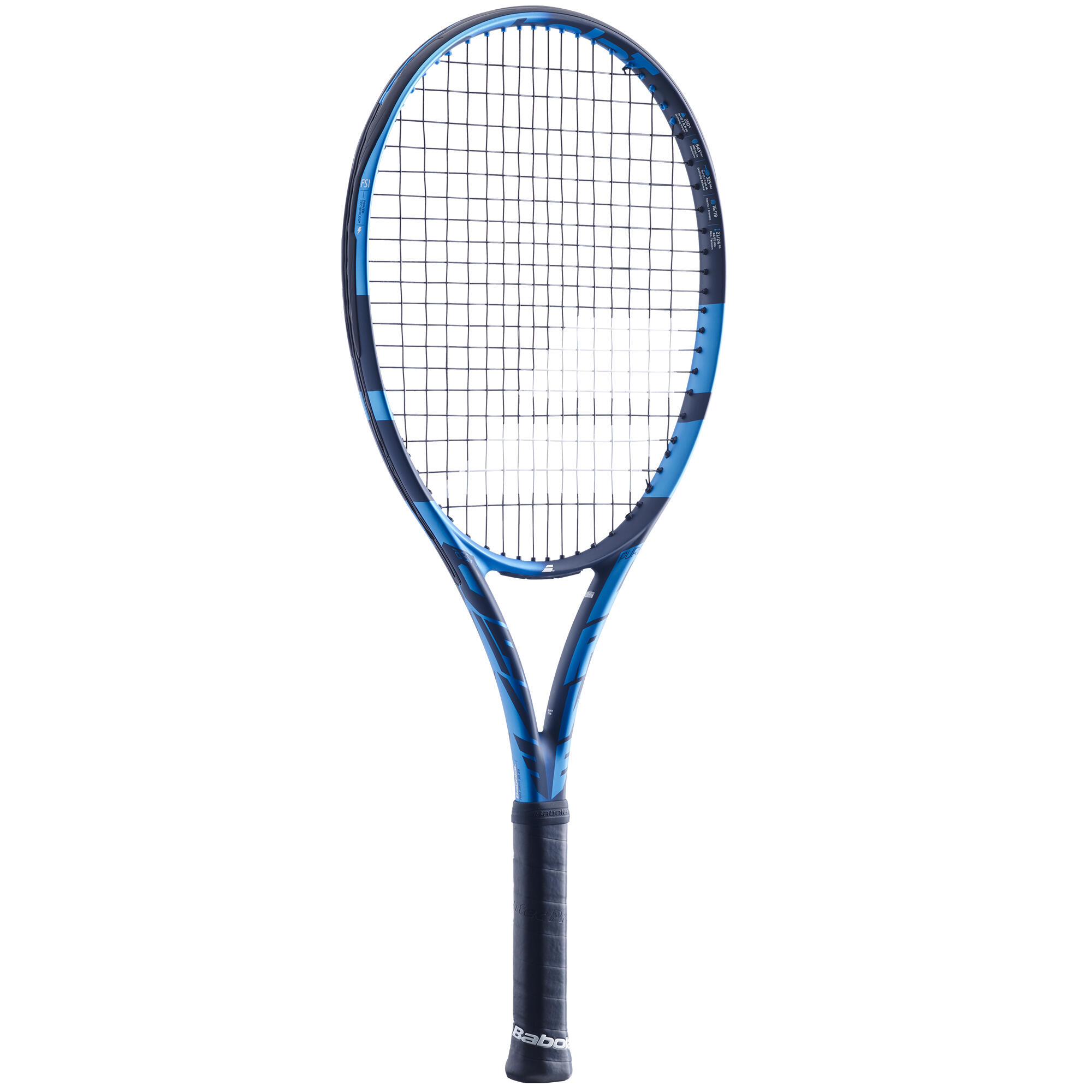 Dětská tenisová raketa Pure Drive 26 černo-modrá  3/4