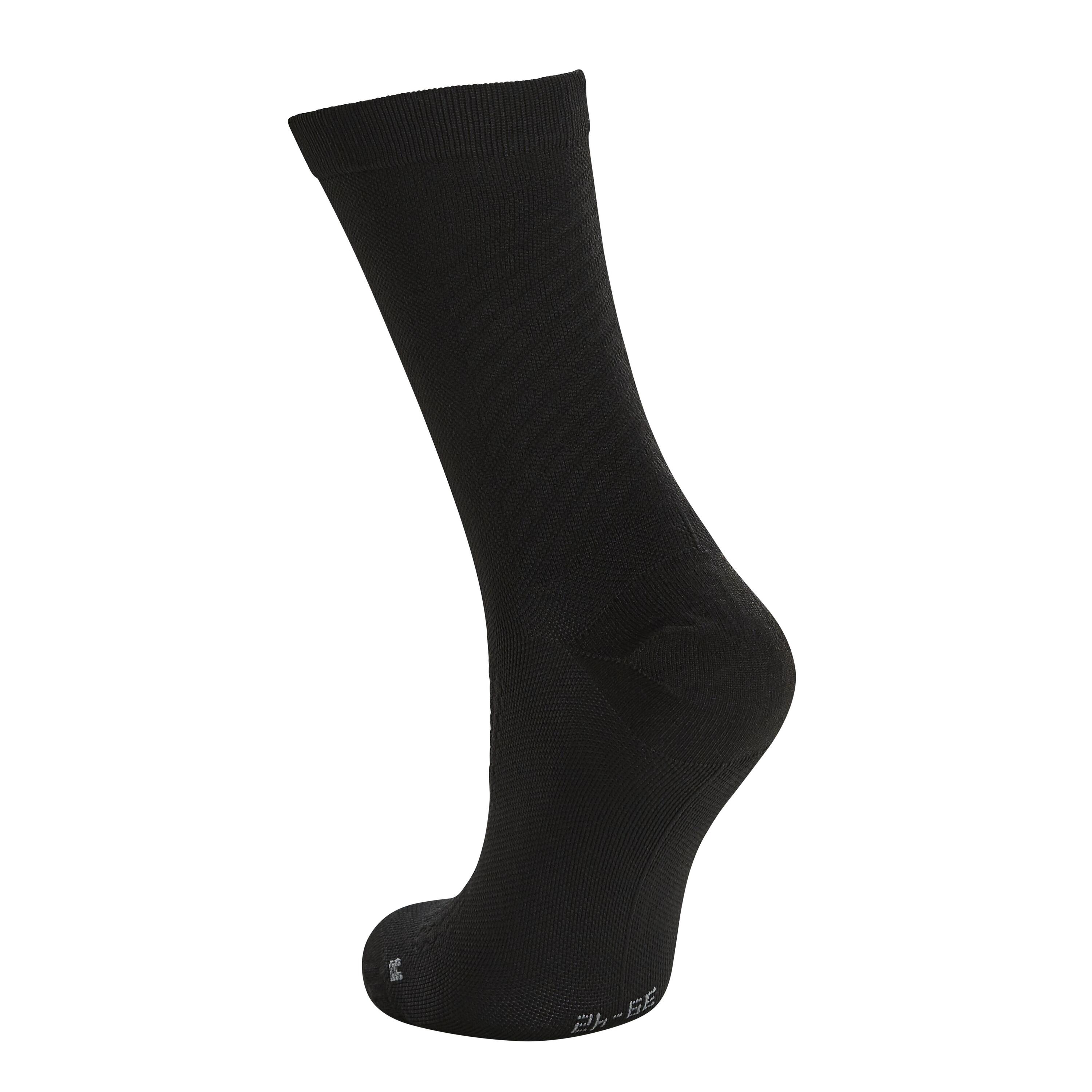 Summer Road Cycling Socks 900 - Black 3/3