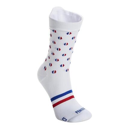 CHAUSSETTES DE VELO PENTE DOUCE COCARDE
