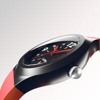 Vaikiškas sportinis laikrodis su rodyklėmis „A300S“, raudonas