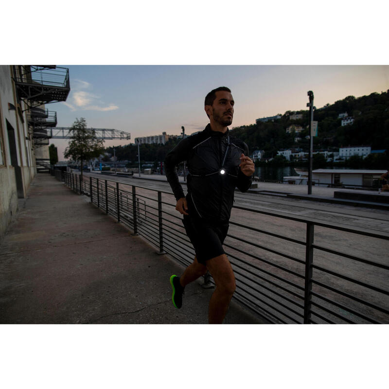 LANTERNA DE CORRIDA PEITORAL RUN LIGHT 250 FW19 Preto