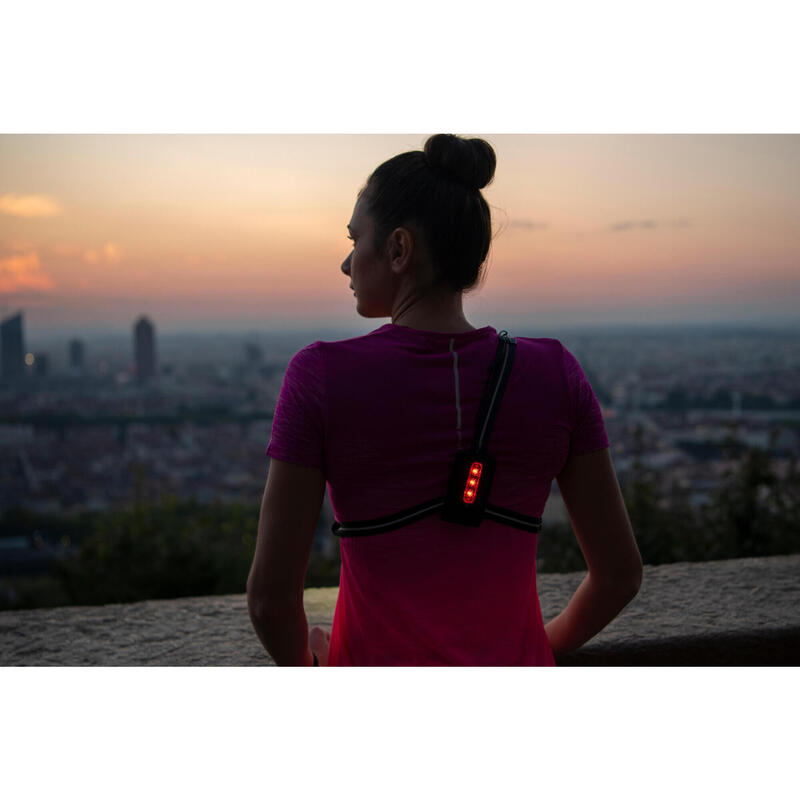 LAMPE DE RUNNING PECTORALE RUN LIGHT 250 FW19 noire