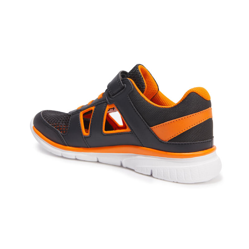 青少年健走鞋 ActiWalk520 - 棕色／橘色