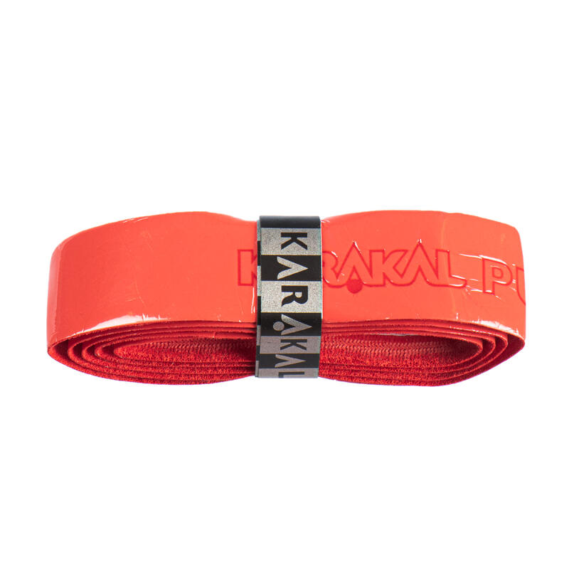 GRIP DE SQUASH SUPER PU GRIP X2 ROUGE