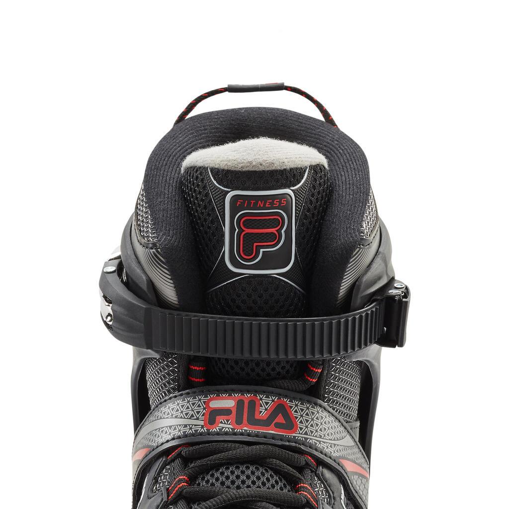 Men's 84 mm Fitness Skates Primo Air Zone - Black/Red