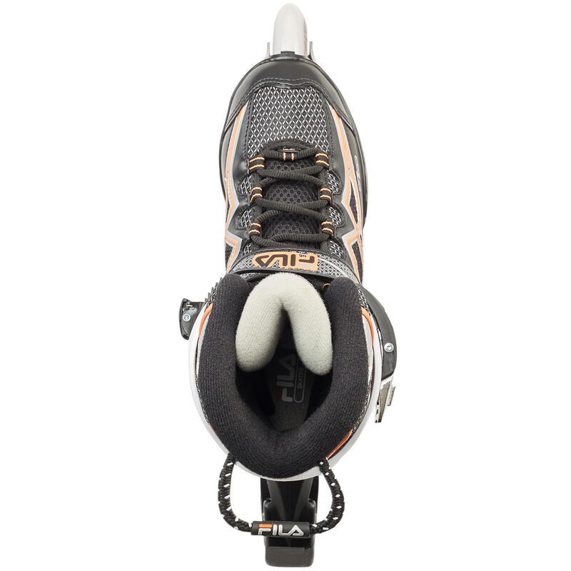 Fitness skates voor dames PRIMO AIR ZONE 84 mm zwart zalmroze