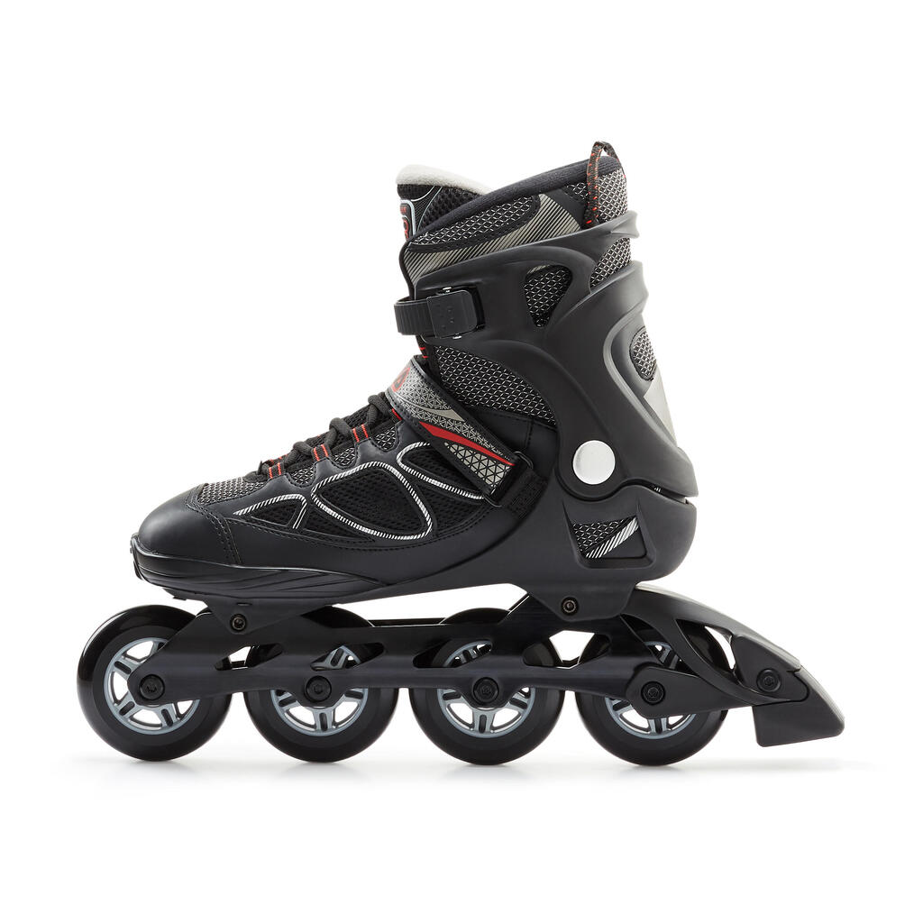 Men's 84 mm Fitness Skates Primo Air Zone - Black/Red