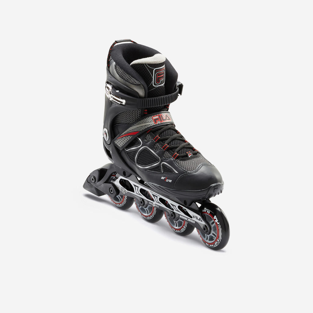 Vīriešu fitnesa slidas “Primo Air Zone”, 84 mm, melnas/sarkanas
