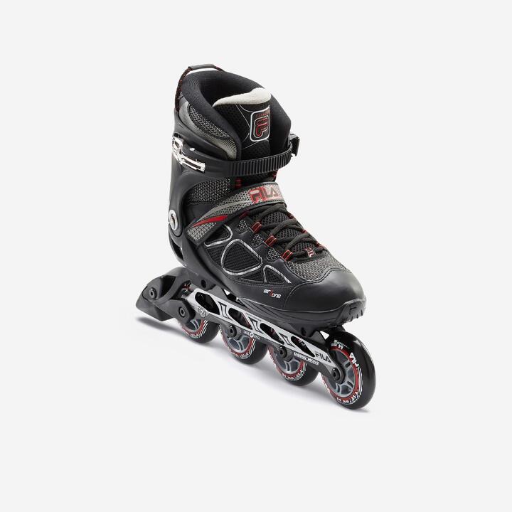 Inline Skates FitnessInliner PRIMO AIR ZONE 84 mm Herren schwarz/rot
