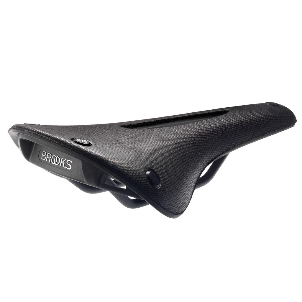 Saddle All Weather Carved Brooks Cambium C15 - Black