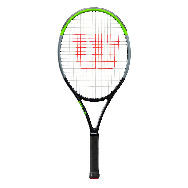 RAQUETTE DE TENNIS ENFANT WILSON BLADE JR 25 NOIR VERT
