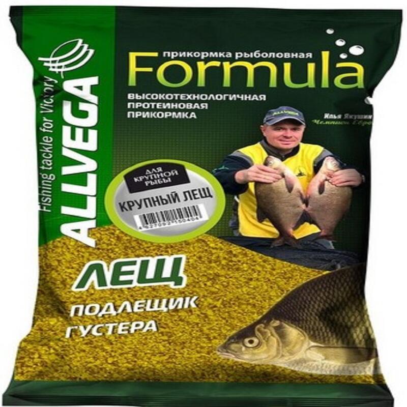 

Прикормка ALLVEGA _QUOTE_Formula Big Bream_QUOTE_ 0,9кг КРУПНЫЙ ЛЕЩ, X8524170