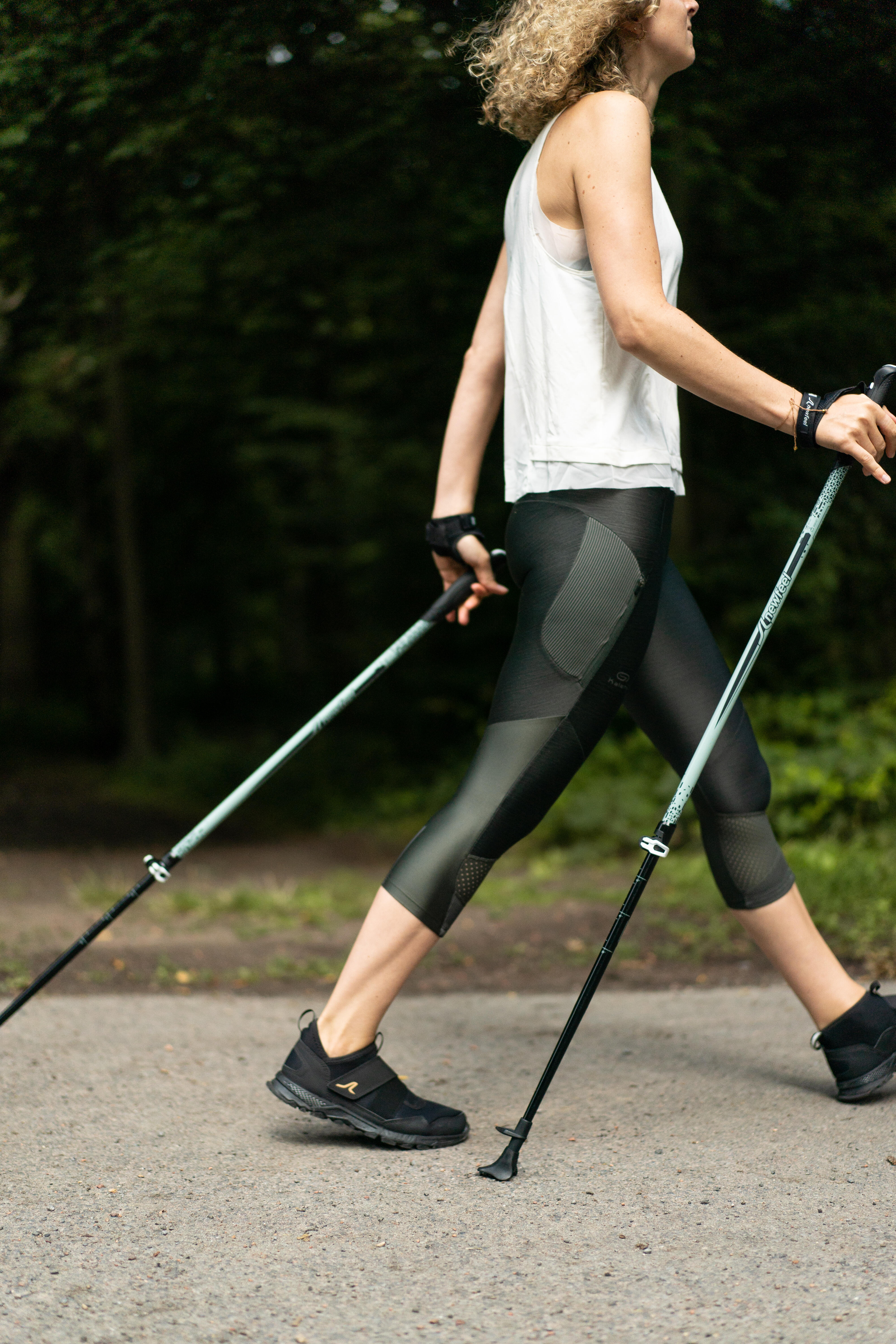 Newfeel Nordic Walking Stiefel Nordic Walking Stöcke Teleskop