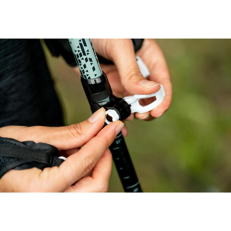 Bastoncini nordic walking NW P 120 alluminio nero-verde