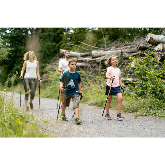 Nordic Walking Stöcke Kinder Teleskop Aluminium - NW P120 grün