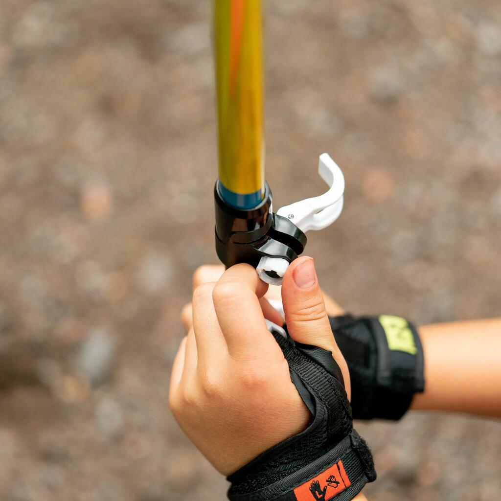 Nordic Walking Stöcke Kinder Teleskop Aluminium - NW P120 grün