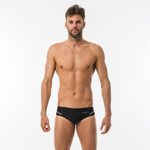 Bañador Hombre natación slip negro