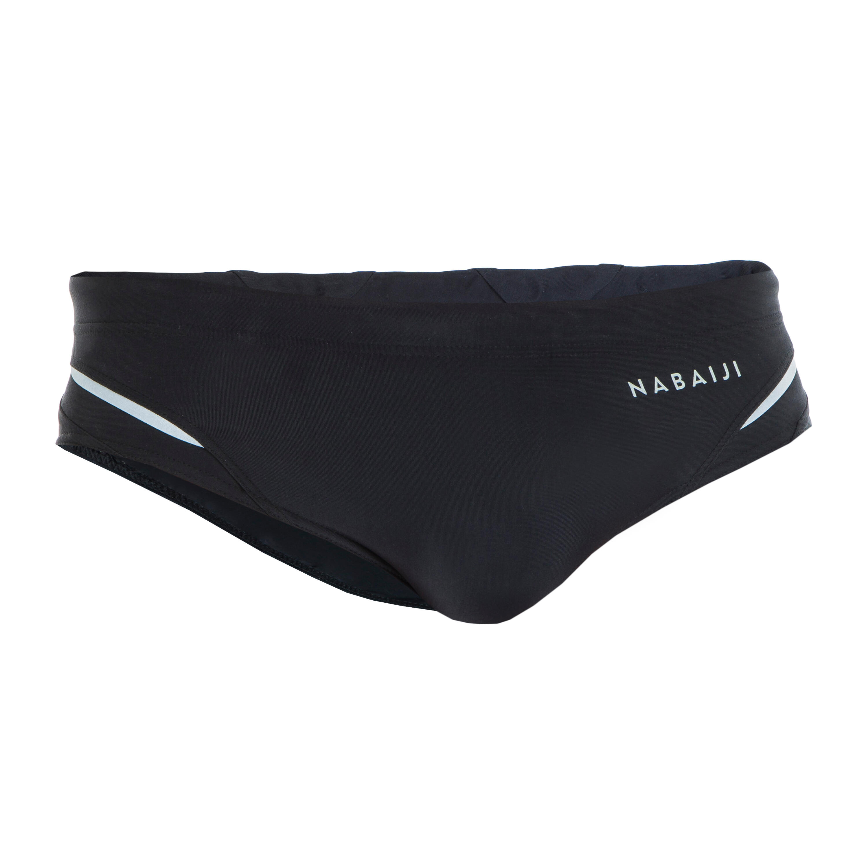 NABAIJI Bañador Hombre natación slip negro.