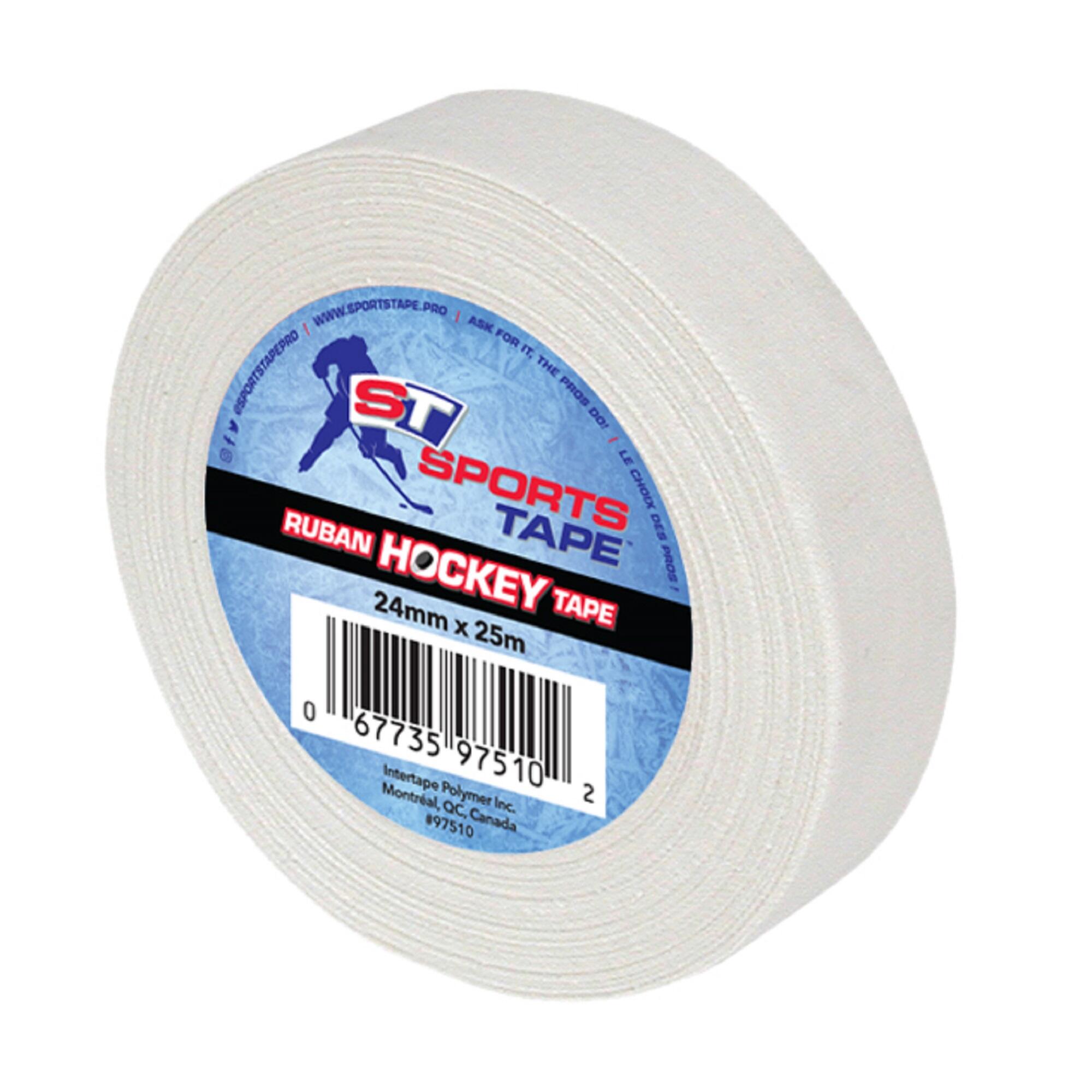 2 Pack Sportstape 24mm Pink Ice Hockey Cloth Stick Tape Roller Grip Wrap 