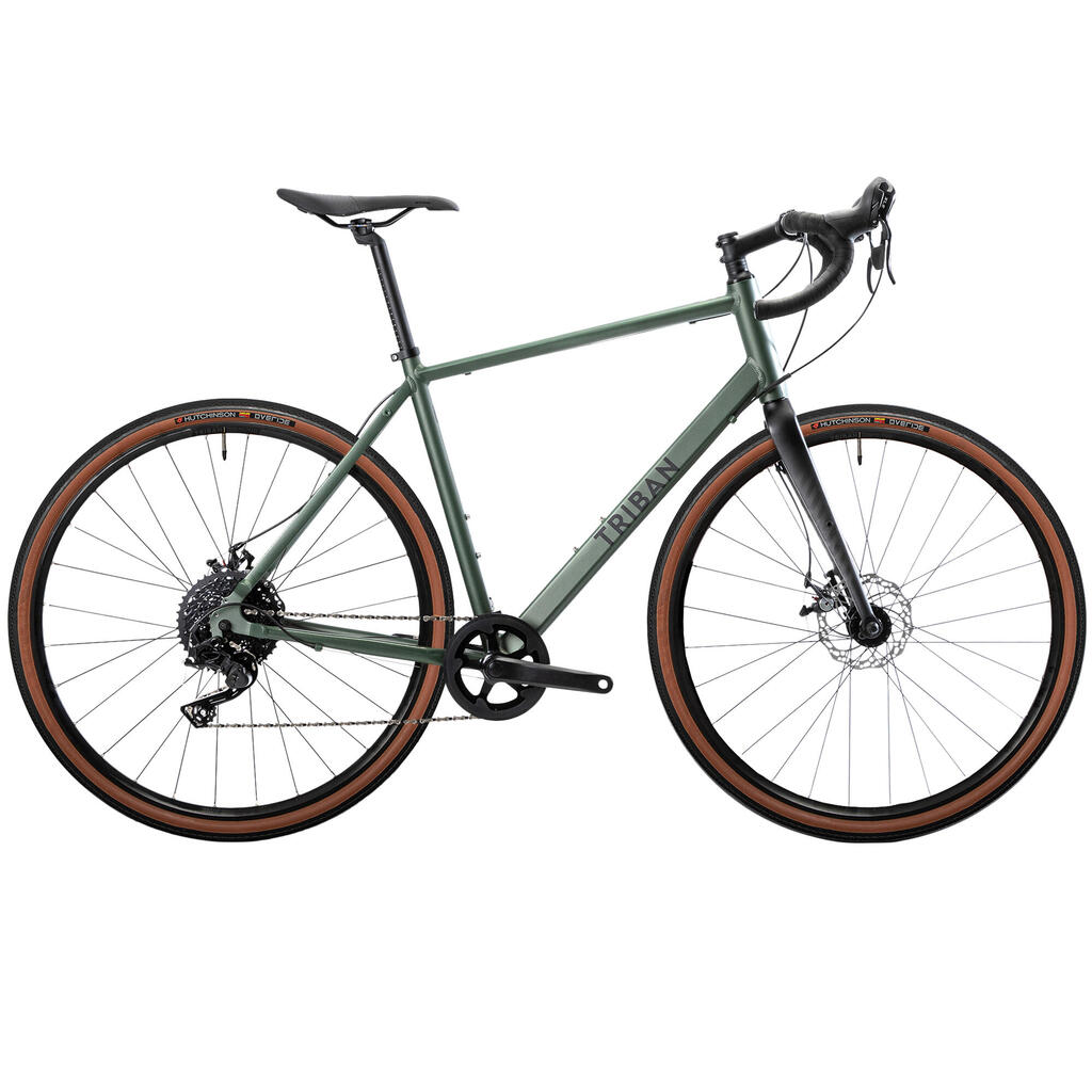 Rennrad Gravelbike Triban GRVL 120 Herren